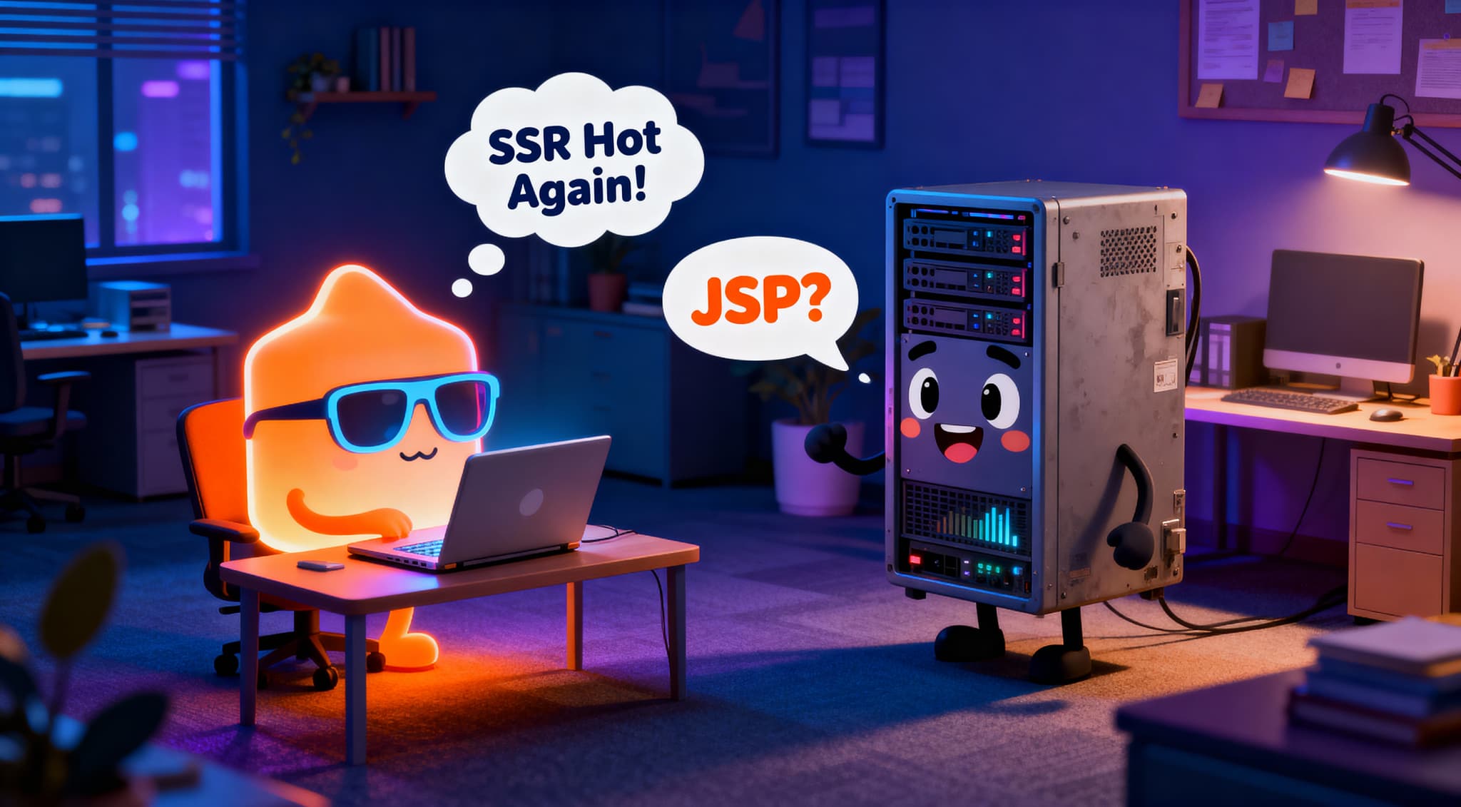 I Still Giggle Thinking About How SSR Is Hot Again. Remember JSP?